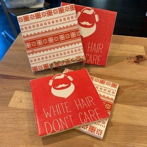 Set of 4 Christmas Coasters